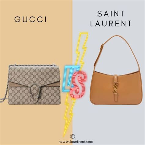 ysl envelope of gucci|difference between ysl and gucci.